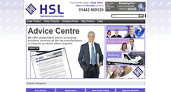 Desktop Screenshot of hsl-online.com