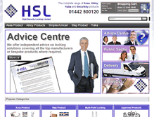 Tablet Screenshot of hsl-online.com